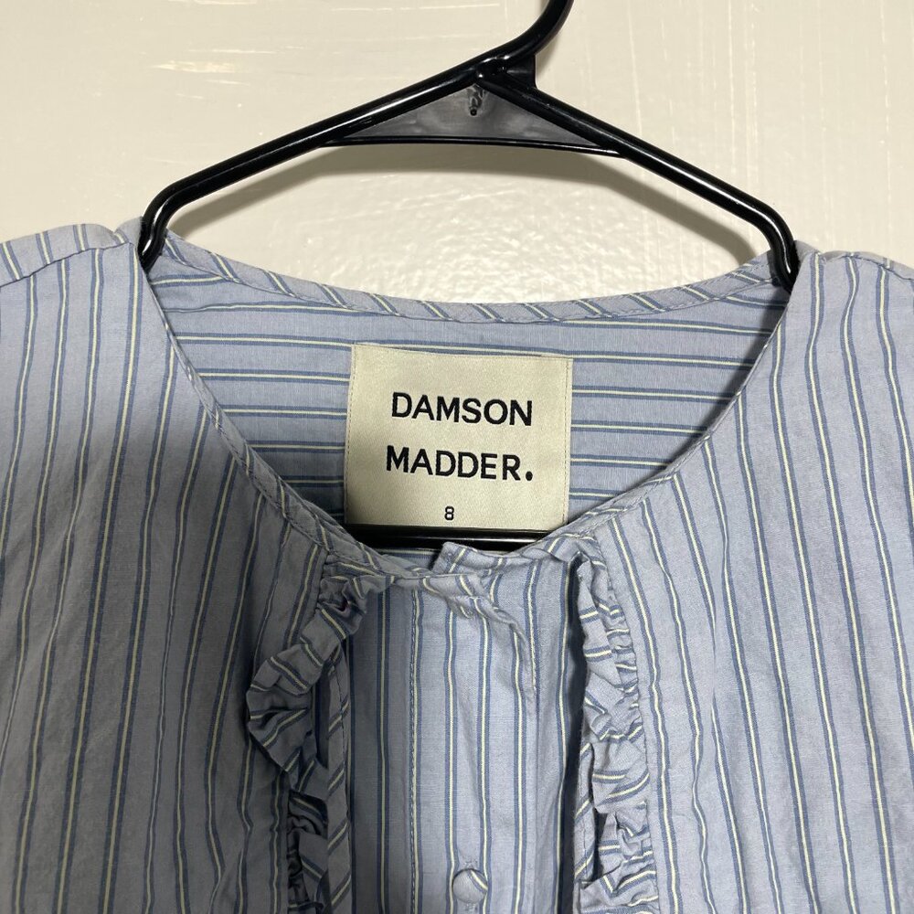 Damson Madder Nordine Square Collar Blouse - UK 8 - Picture 3 of 5